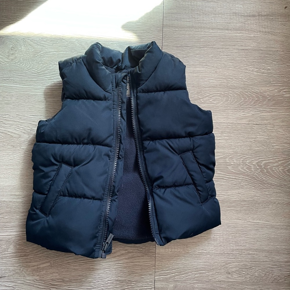Toddler puffer vest